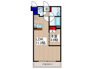 Ｉｍｐｌｅｏｓ和光ｅａｓｔの物件間取画像